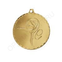 Медаль 517.01 золото, 50 мм, Худ.Гимнастика