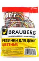Резинка банковская (100 гр.) "Brauberg" 60 мм. № 440036 (180 шт)