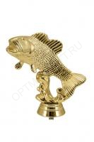 Фигура Рыба 336 золото, высота 10 см.