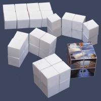 Фотокубик-трансформер, 6х6х6 см., Стандарт, белый