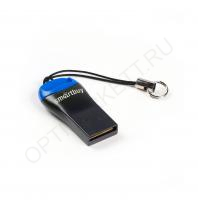 Картридер MicroSD SmartBuy SBR-711-B голубой