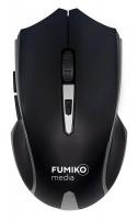Мышь беспроводная FUMIKO WM02 светло-серая (FWM-02LG)