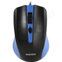 Мышь беспроводная SmartBuy, 352AG, ONE, USB, цвет: синий, с чёрной вставкой,(SBM-352AG-BK)