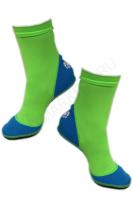 Носки для пляжного волейбола "KRABB", зелёные, размер L