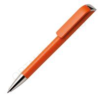 Ручка автоматическая под нанесение логотипа 601, цвет оранжевый	
