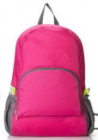 Рюкзак складной для термопереноса тёмно-розовый