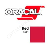 Самоклеящаяся пленка ORACAL 641G-031, красный глянцевая