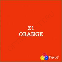 Термотрансферная пленка FLEX  Z1, ПВХ (Китай) - Оранжевый НЕОН (50см х 1м), 10510