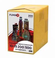 Фотобумага глянцевая односторонняя FUMIKO, 200г/10х15см/500л